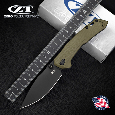 美国进口正品ZT零误差0203折叠刀