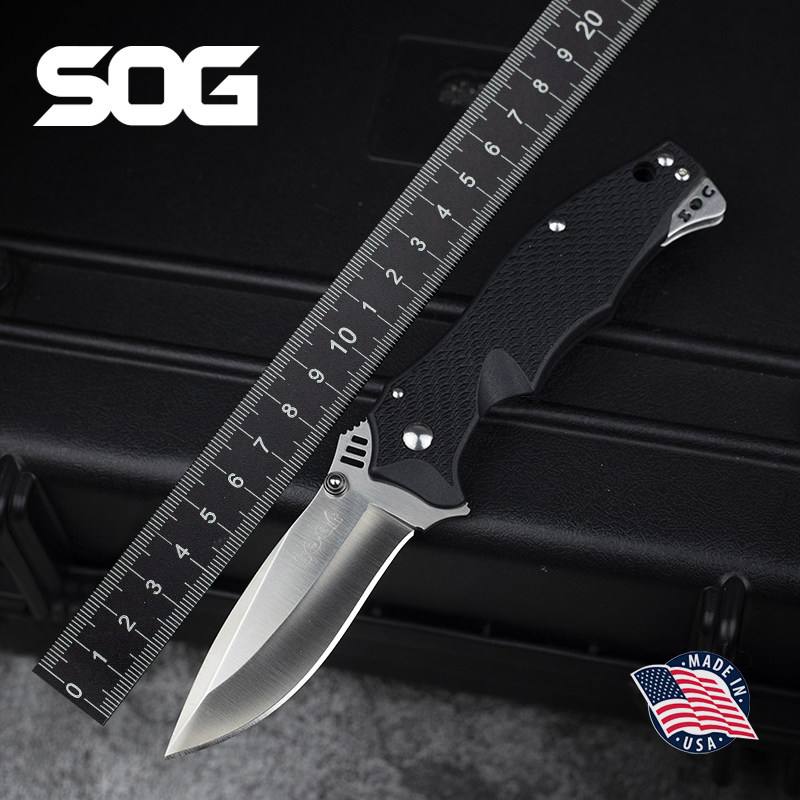 SOG索格VL-02折叠刀锋利美国正品