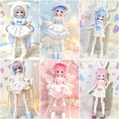初音未来米甜三12分素体娃衣