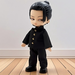 新款ob11娃衣 日式校服 中山装 p10 p9 素体 娃之恋 12分bjd娃衣