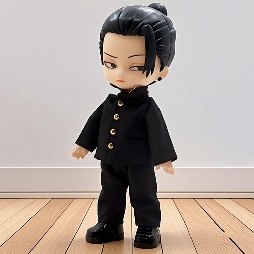 ob11娃衣日式校服中山装