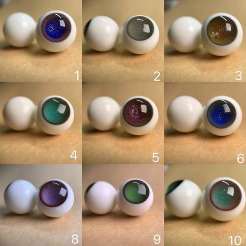 bjd精品6分娃娃眼珠diy仿真sd