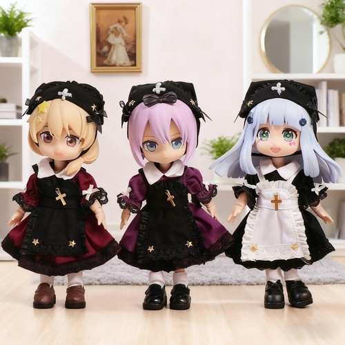 ob11娃衣女仆装p9p1012分衣服