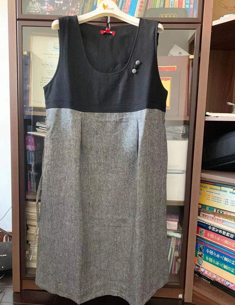 清仓甩卖全新孕妇秋冬款羊毛裙秋冬款孕妇裙 1240