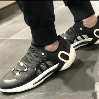 adidas阿迪达斯男鞋 Y3 U IDOSO BOOST皮革拼接运动休闲鞋 FZ4524