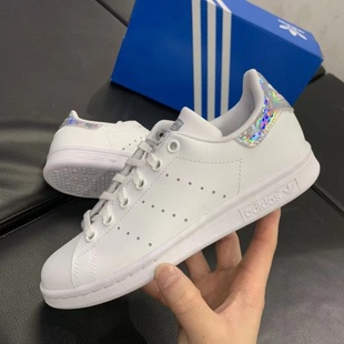 史密斯小白鞋 adidas三叶草女鞋 SMITH经典 EE8483 STAN 运动休闲板鞋