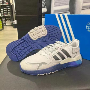 adidas阿迪达斯三叶草男女NITE JOGGER低帮缓震运动休闲鞋H01716