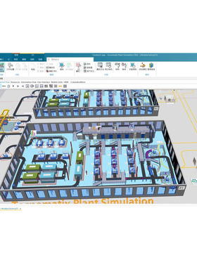 Plant Simulation‌物流仿真AGV路径规划‌虚拟调试能耗分析代做