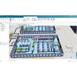 Plant Simulation‌物流仿真AGV路径规划‌虚拟调试能耗分析代做