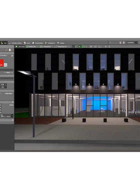 体育工厂全屋灯光无主灯照明设计DIALux灯光模拟计算照度报告代做