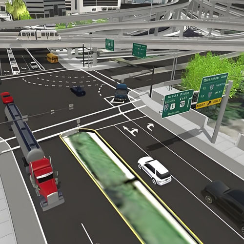 anylogic Sumo Carla联合仿真Vissim交通分析AirSim TranStar代做