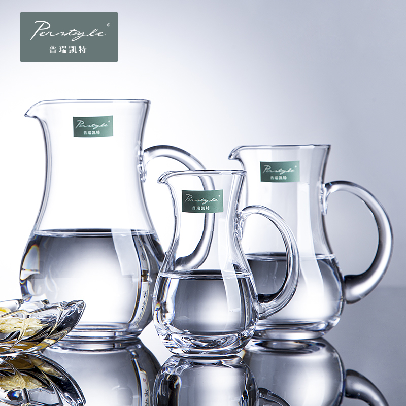 普瑞凯特无铅水晶玻璃洋酒公杯红酒分酒器 500ml白酒壶白酒分酒器