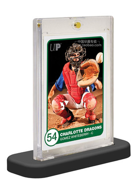 美国Ultra.PRO黑色卡砖支架 35-130PT卡砖展示卡砖托 球星卡卡具