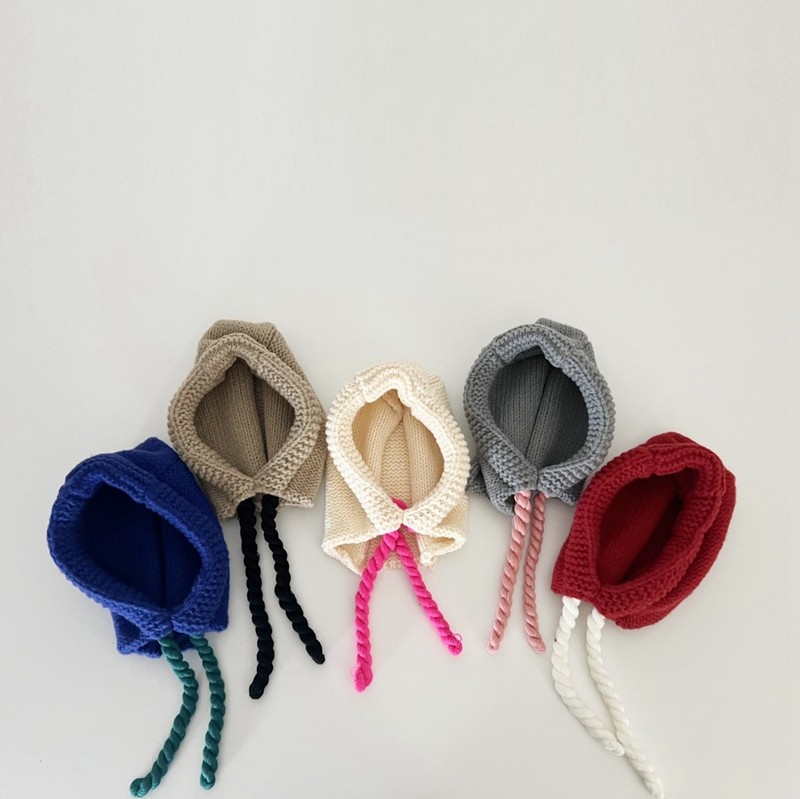 韩国童装儿童毛线帽冬季女孩男童宝宝幼儿园保暖脖套护耳针织帽子