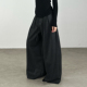 2025早秋高级感慵懒风宽松显瘦阔腿裤 休闲裤 西装 尢系UXI 裤