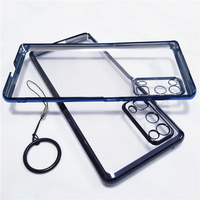 适用华为荣耀30Pro手机壳30s奢华30电镀30por超薄全包边+透明硬壳