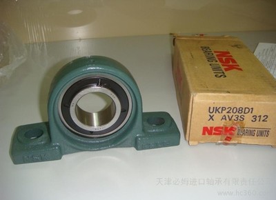 NSK日本进口轴承 轴承 带座外球面轴承 UCP202-10 原装正品