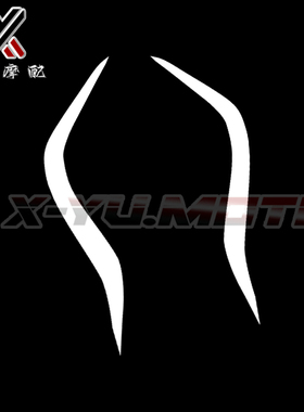 适用杜卡迪V4/S/R V2 街霸 Panigale后尾贴纸 后驼峰拉花个性贴花