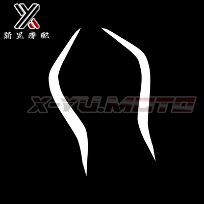 适用杜卡迪V4/S/R V2 街霸 Panigale后尾贴纸 后驼峰拉花个性贴花