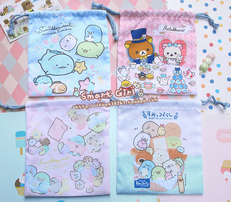 角落生物收纳袋日单可爱