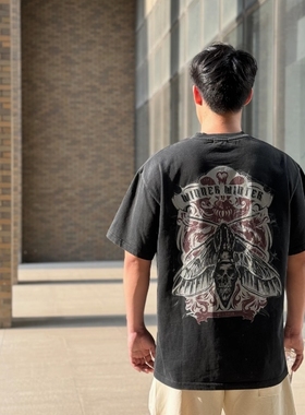 SSTD 夏季新品蜕变短袖水洗重磅藏胸藏肚子300斤可穿街头时尚透气