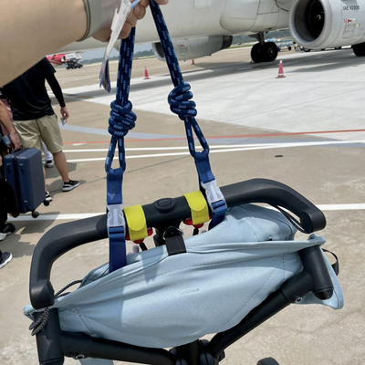 小虎子T18T3T28口袋车肩带可背溜娃神器童车背绳收车绳配件收纳袋