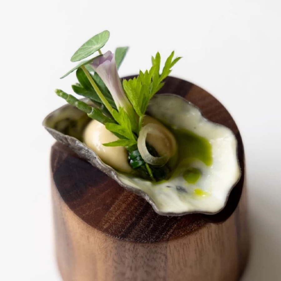 创意10连生蚝壳硅胶烘焙分子料理创意异形塔壳脆片模具位上冷菜磨