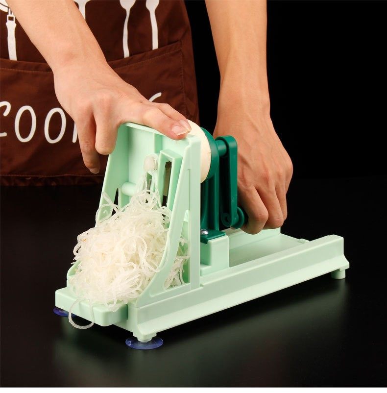刨长丝萝卜丝切丝器酒店厨师工具刨丝器料理店专用塑料手摇刨丝器