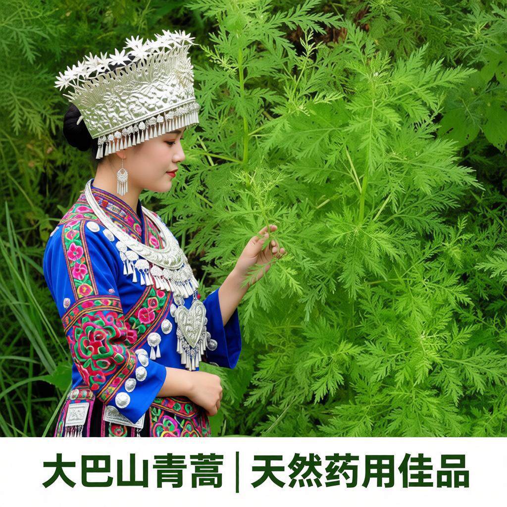 大巴山现挖新鲜中草药材青蒿黄蒿香蒿苦蒿臭蒿草蒿不带根纯野生