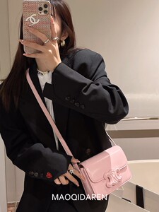 猫七大人时尚凯旋门小方包女2023新款复古高级质感百搭单肩斜挎包