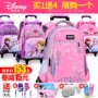 Disney Kids Handbar Schoolbag Trường tiểu học Nam học sinh lớp 1 Nữ sinh Cô gái kéo lên tòa nhà leo núi có thể tháo rời 6 - Túi bé / Ba lô / Hành lý balo kéo cho bé trai