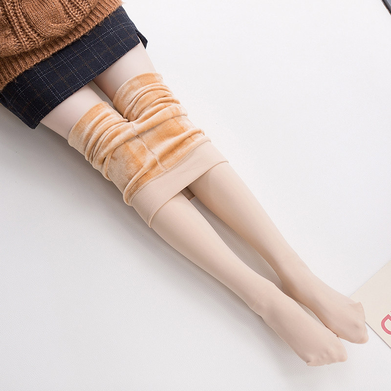 外穿连裤袜秋冬肉色光腿女防勾丝神器打底裤压力春秋加绒薄绒丝袜