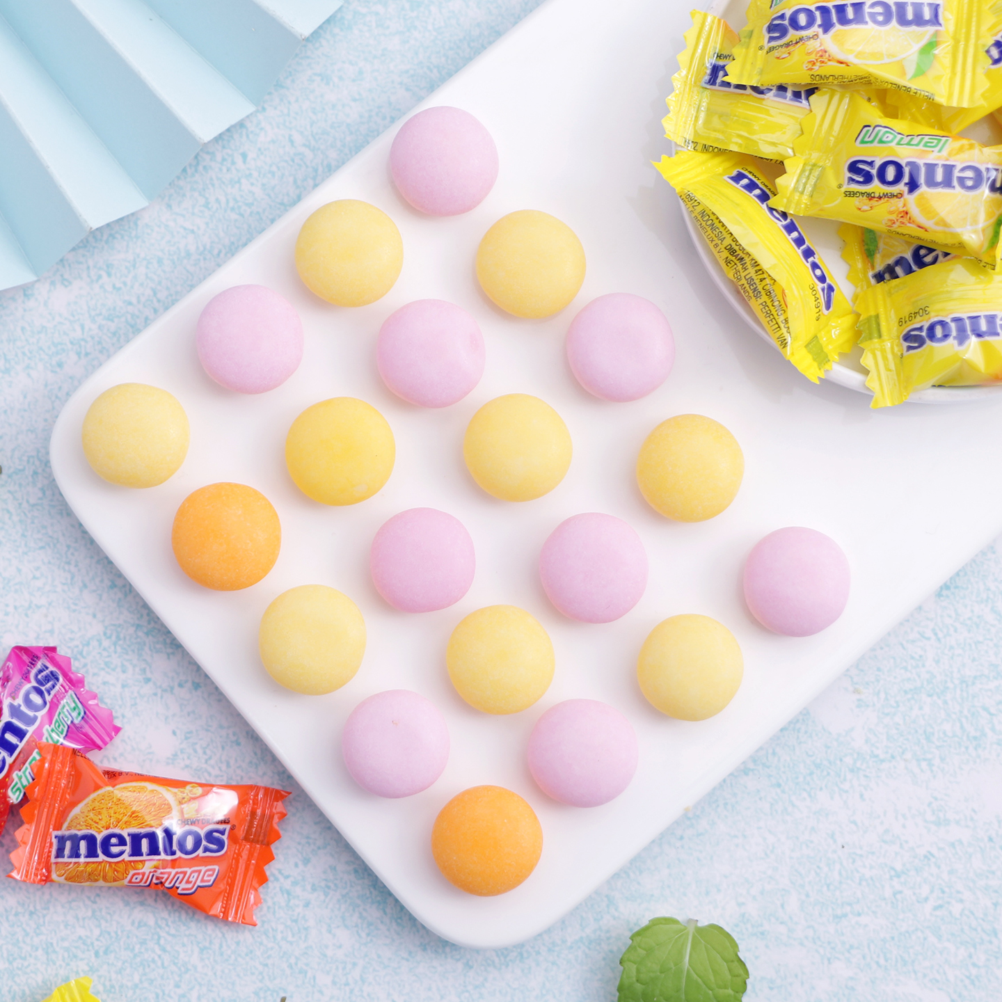 印尼进口曼妥思水果糖mentos强劲薄荷味糖果喜糖休闲网红解馋零食