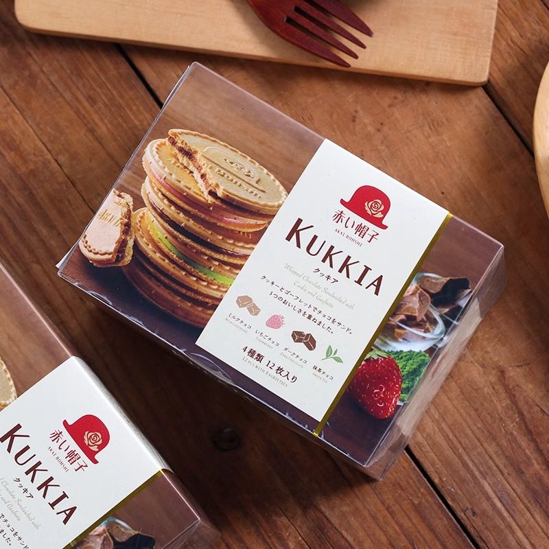 日本进口什锦巧克力夹心饼干