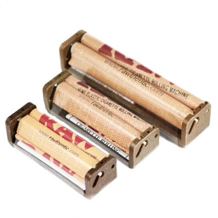 跨境新款RAW可降解卷烟器70mm手动便携卷烟器卷烟机烟具110mm填烟