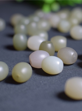 和田玉鼓珠男士女款勒子文玩项坠