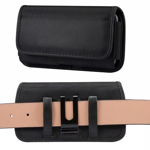 手机腰包适用苹果vivo华为帆布男