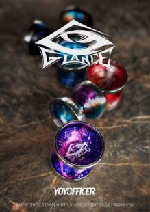 悠悠球 yoyofficer 一瞥 Glance Ss 2026 金属环1A专业竞技包邮