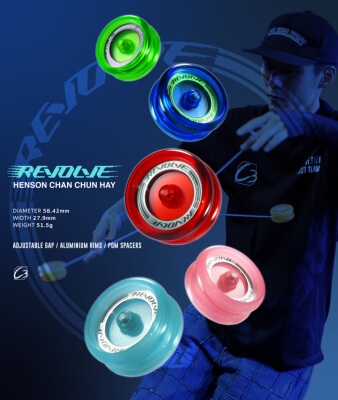 悠悠球 香港C3  Revolve 世界冠军 陈俊熙签名球 2A专业竞技比赛