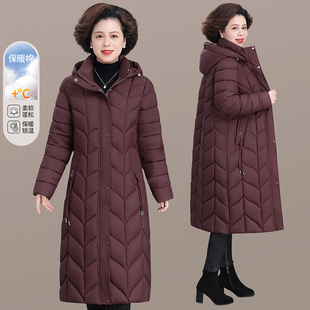 2025羽绒棉服新款冬装中长款黑色冬季加厚棉衣女装棉袄外套时尚潮