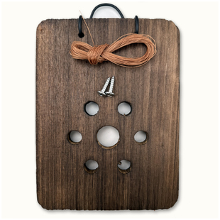 鹿角蕨板 碳化桐木板植挂板 新手套装 挂墙植物背板 桐木板兰花板