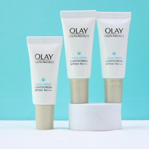 olay玉兰油小白管防晒隔离霜only零重力小白伞面部妆前乳10ml小样