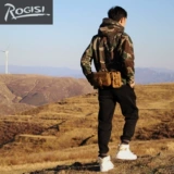 Rogisi lu jiezi боевые искусства многофункциональный тактический волк волк коричневый лагерь на плечах карманный карманный пакет 10r08