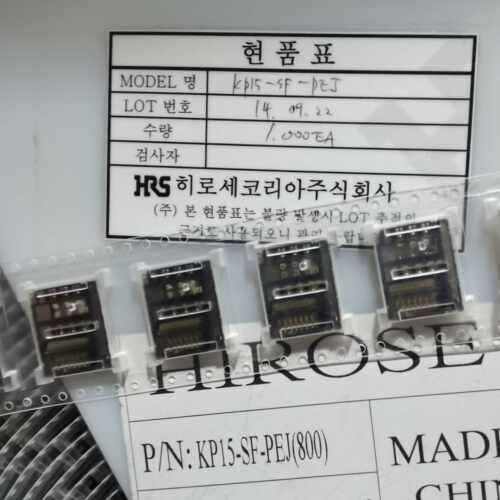 KP15-SF-PEJ(800) HRS连接器 手机卡座 二合一 现货SIM+TF 仓储