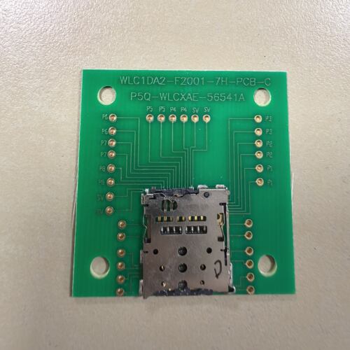 WLC1DA2-F2001-7H 富士康  Nano SIM卡连接器 测试板学习工程调试