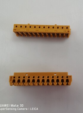 12CZ-6Y  12Pin 1.5mm JST原封IDC刺破式连接器黄色 仓储现货样品