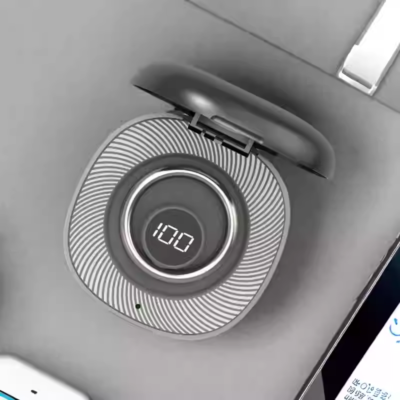 新品智能戒指LED充电仓