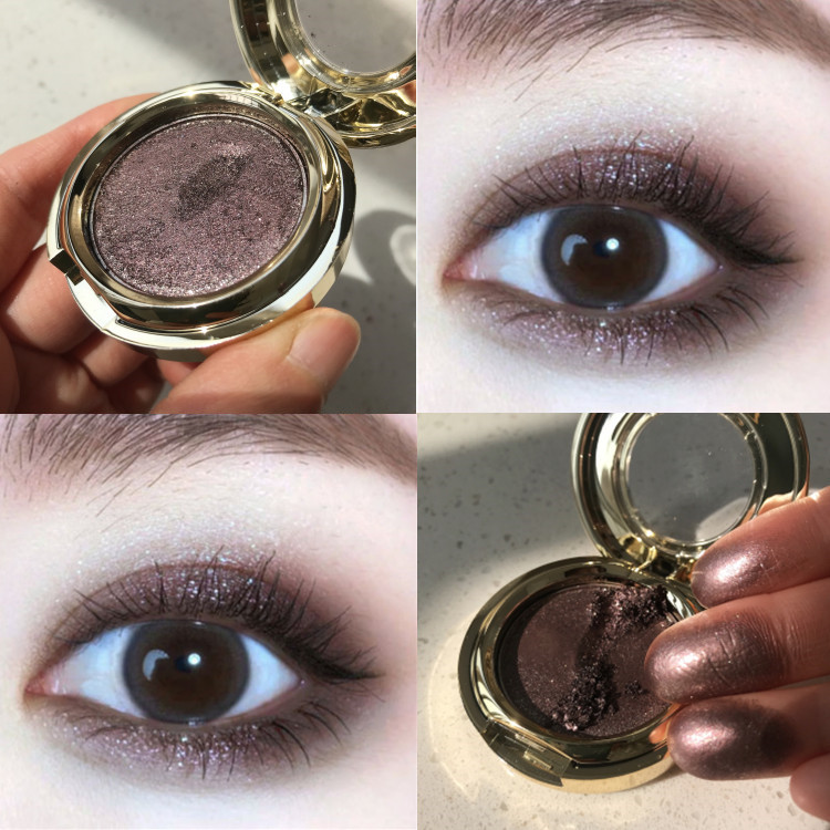 维尼小熊珠光单色闪亮平价小众