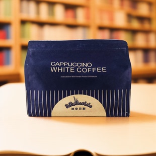 马来西亚进口迪安贝斯卡布奇诺速溶白咖啡16小包560克