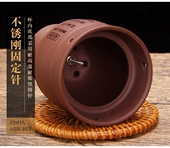 艾灸罐刮痧陶瓷一体杯面部桃花灸盒艾柱美容院专用防烫紫砂艾灸罐